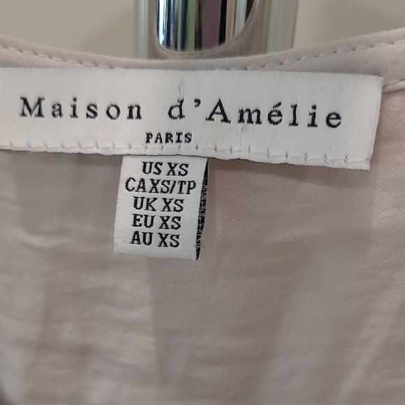 Ivory Wrap Blouse - Picture 2 of 3